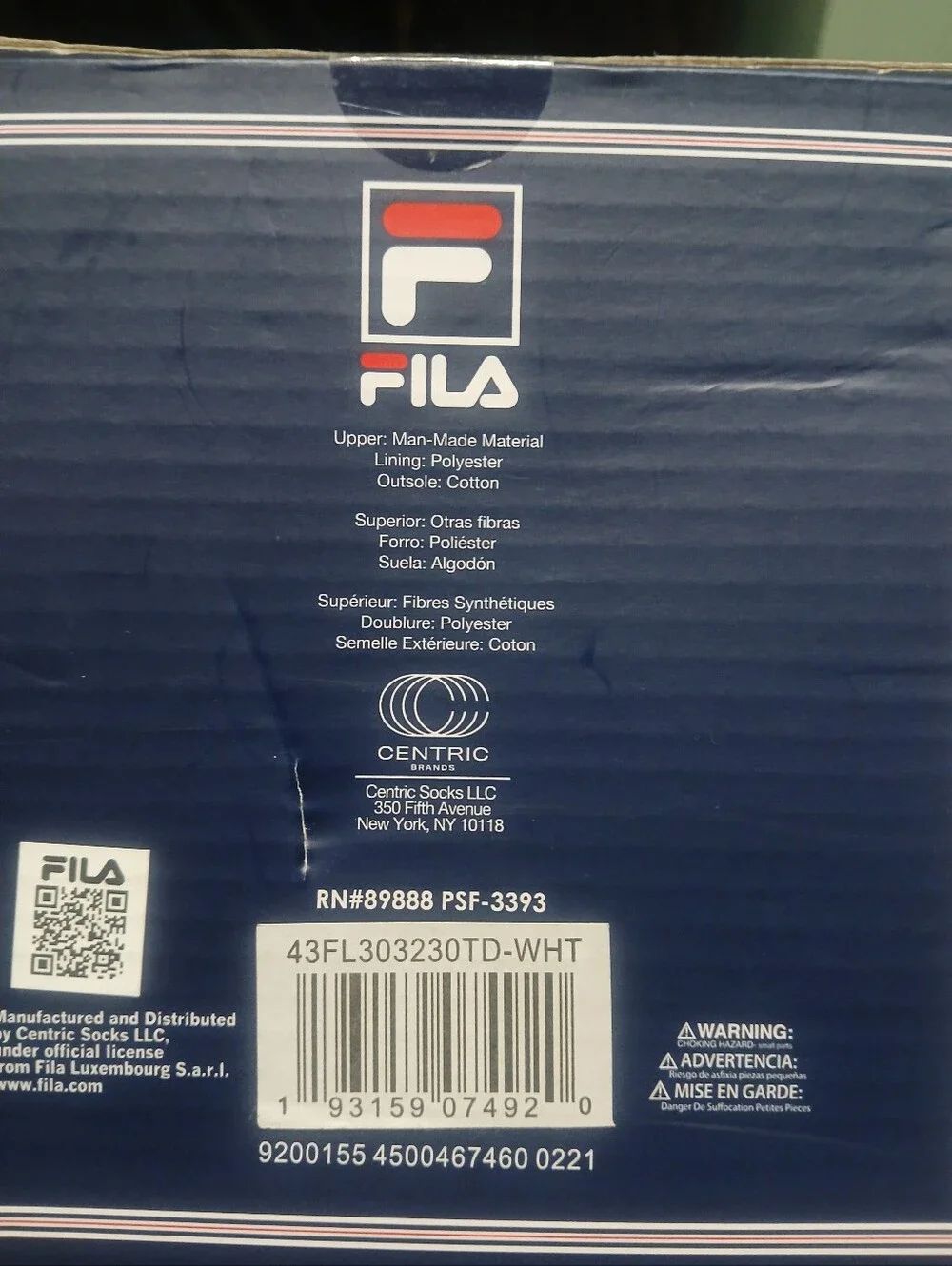 NEW FILA Baby Sneakers